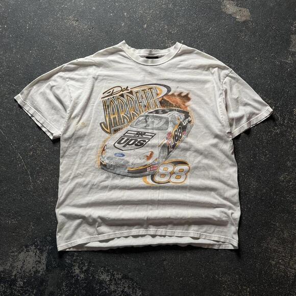 Vintage Y2K Dale Jarrett Racing NASCAR Tee - Picture 1 of 5